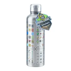 Minecraft Icons Metal Water Bottle 500ml