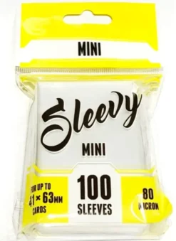 Mini Clear Sleeves 41x63 mm