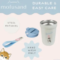 Mofusand Steel Travel Mug 400 ml