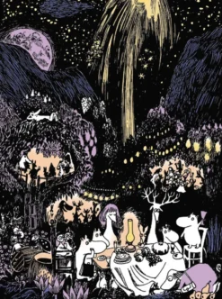 Moomin Mini Poster - Fyrverkerier