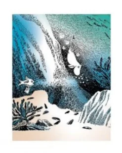 Moomin Mini Poster - Mumintrollet dyker