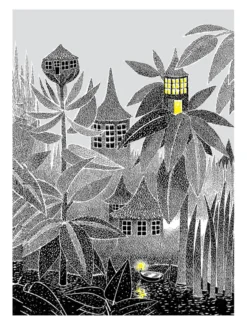 Moomin Postcard - Knyttets hus