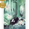 Moomin Postcard - The Moomins and the Great Flood