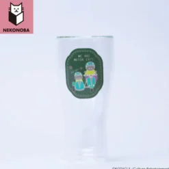 Motor Cats Double Walled Beer Glass