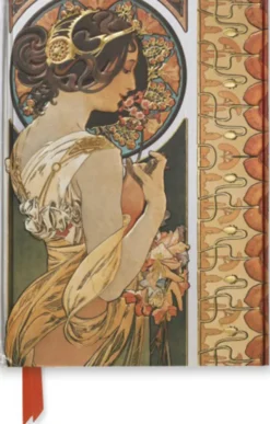 Mucha: Cowslip and Documents Decoratifs (Foiled Journal)