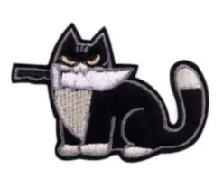 Murder Cat Tuxedo Patch