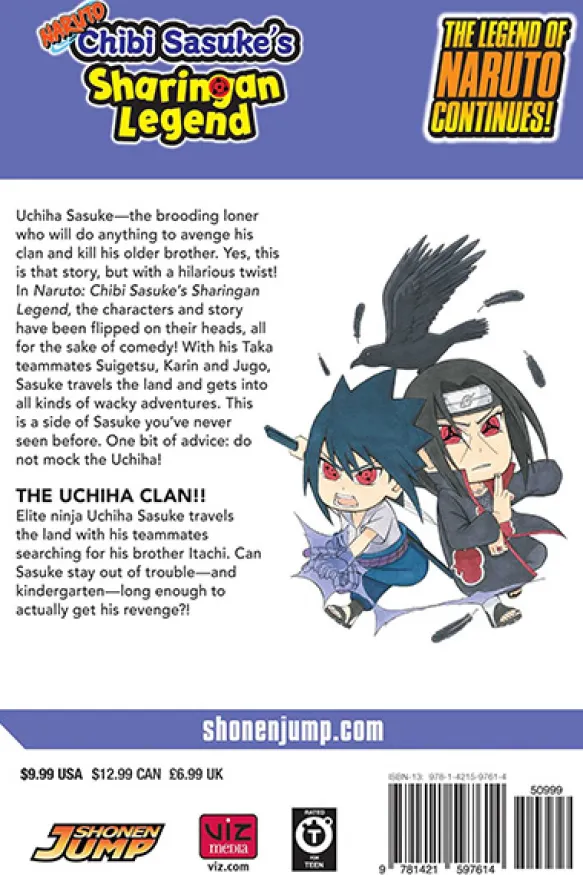 Naruto Chibi Sasuke's Sharingan Legend Vol 3