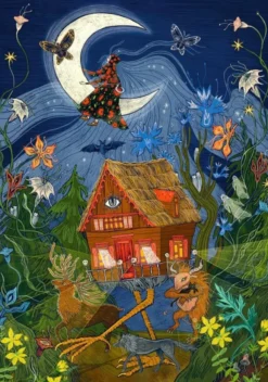 Natalia Noszczynska - Baba Yaga Puzzle 1000 pcs
