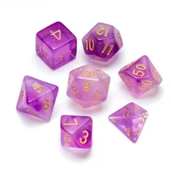 Nebula Purple - Numbers: Gold