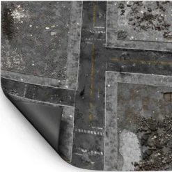 Neoprene Battle Mat 112*152: Ground Zero District