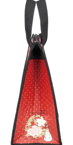 No Face Insulated Lunch Tote Bag Red