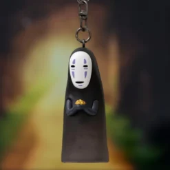 No Face w/ Gold Dust 3D Keychain