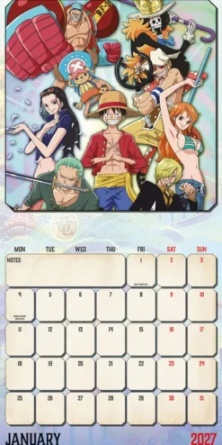 One Piece 2027 Official Wall Calendar