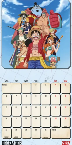 One Piece 2027 Official Wall Calendar