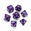 Opaque Series: Purple - Numbers: White