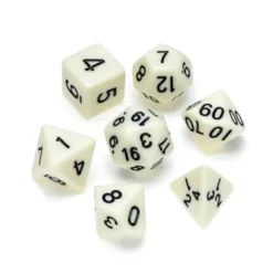 Opaque Series: White - Numbers: Black