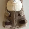 Otter Plush Mini Hanger: Sitting Comfy Brown