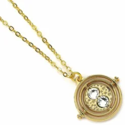Pendant & Necklace Fixed Time Turner (gold plated)