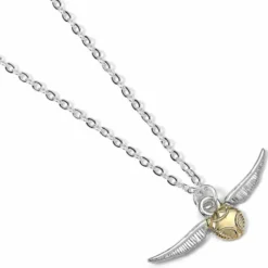 Pendant & Necklace The Golden Snitch (silver plated)