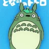 Pin Badge Large Totoro Lotus Leaf