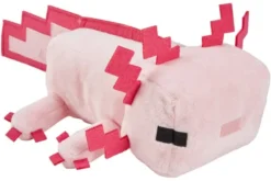 Pink Axolotl Plush Figure 20 cm