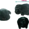 Plush Small : Guu Guu Black Piglet