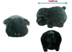 Plush Small : Guu Guu Black Piglet