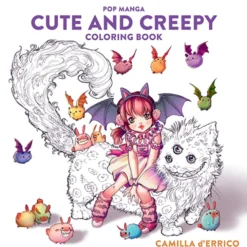 Pop Manga Cute and Creepy Coloring Book