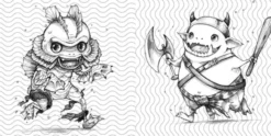 Pop Manga Cute and Creepy Coloring Book
