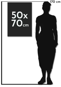 Poster -Älgien 50 x 70cm