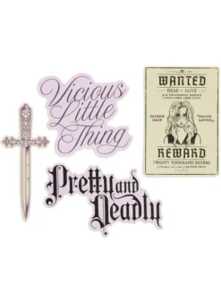Powerless Stickers - Set of 4