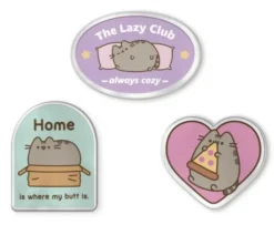 Pusheen the Cat - Iron On - 3 Patch Set