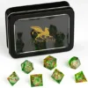 Razor Green & Yellow with Glitter core