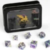Razor Iridescent Clear, Glitter core