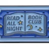 Read All Night Book Club Pin