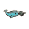 Read Like a Narwhal Pin