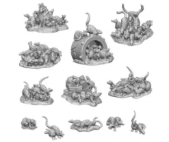 Resin Swarm of Rats