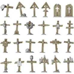 Resin Wooden Crosses