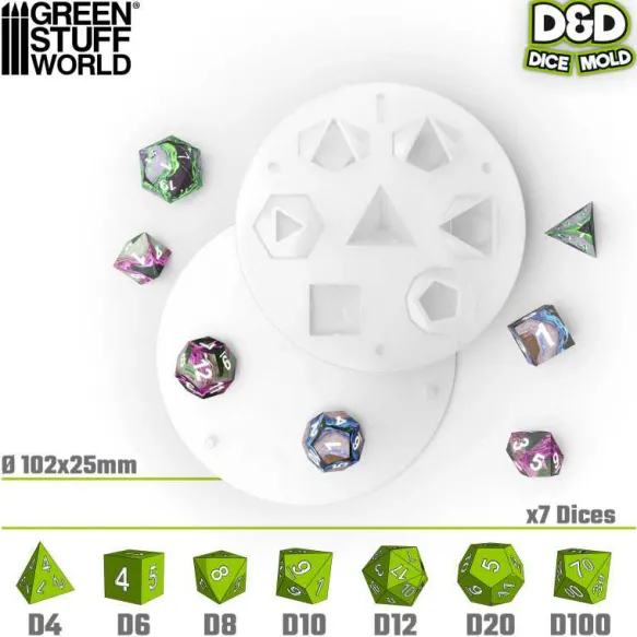 RPG Dice Moulds