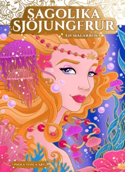 Sagolika sjöjungfrur målarbok