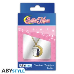 Sailor Moon Necklace - Cats On The Moon