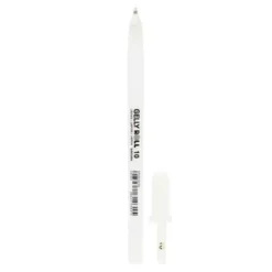 Sakura sketchbook black + set of 3 Gelly Roll white pens
