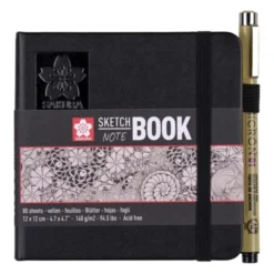 Sakura Sketch Notebook 12x12 White Paper