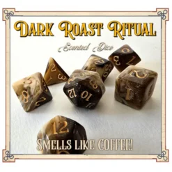 Scented Dice Set: Dark Roast Ritual
