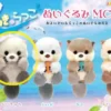 Sea Otters Plush Mini Hanger: Rai-Chan Happy Munch