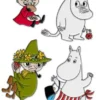 Set of 4 Moomin Pins