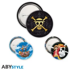 Skull & Luffy Badge Pack