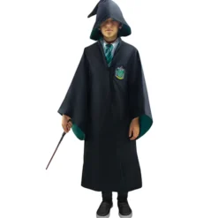 Slytherin Wizard Robe Kids X-small