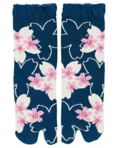 Socks Two-toe Tabi Sakurazukushi (Sakura)