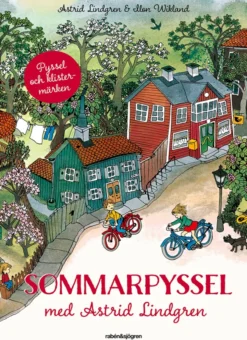 Sommarpyssel med Astrid Lindgren - med klistermärken